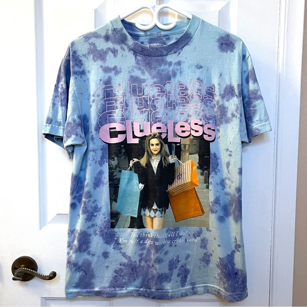 Clueless Tie-Dye T-Shirt Urban Outfitters 90s Style